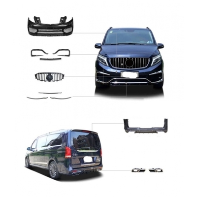 MERCEDES W447 VITO IÇIN UYUMLU V CLASS BODY KIT 2016+ (VERSIYON 2)